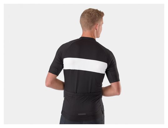Maillot Manches Courtes Trek Circuit LTD Noir / Blanc