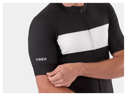 Maillot Manches Courtes Trek Circuit LTD Noir / Blanc