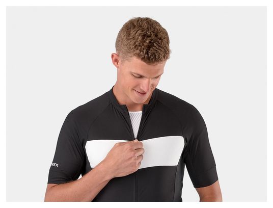 Maillot Manches Courtes Trek Circuit LTD Noir / Blanc