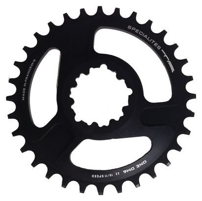 SPECIALITES TA Chain Ring ONE DM6 (Direct Mount) SRAM 10-11S Black
