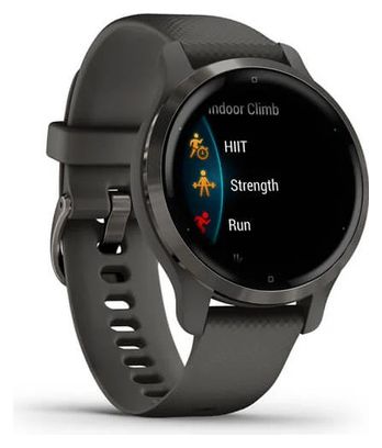 Garmin Venu 2S GPS Horloge Donkergrijs / Zwart