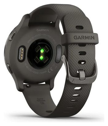 Orologio GPS Garmin Venu 2S grigio scuro / nero