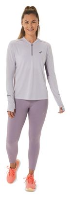 Camiseta de manga larga Asics Metarun Purple para mujer de 1/2 cremallera