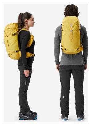 Simond Alpinism-bergbeklimmersrugzak 33 l, geel