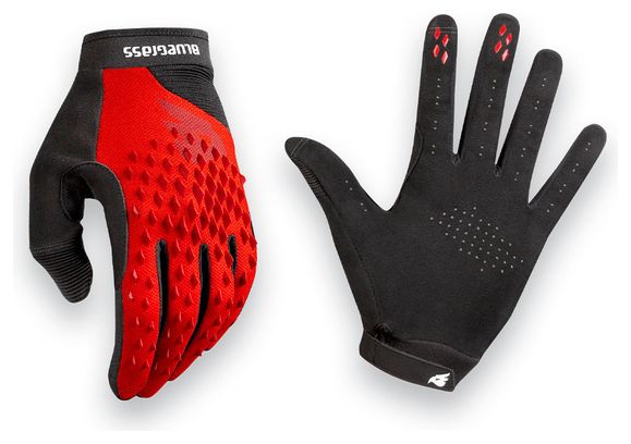 Pair of Bluegrass Prizma 3D Gloves Red