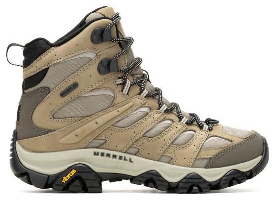 Dames wandelschoenen Merrell Moab Apex Mid Waterdicht Beige