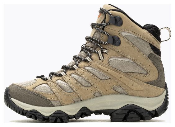 Dames wandelschoenen Merrell Moab 3 Apex Mid Waterdicht Beige