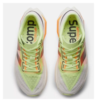 Chaussures de Running New Balance FuelCell Supercomp Elite v4 Blanc Orange Homme