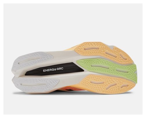 Chaussures de Running New Balance FuelCell Supercomp Elite v4 Blanc Orange Homme