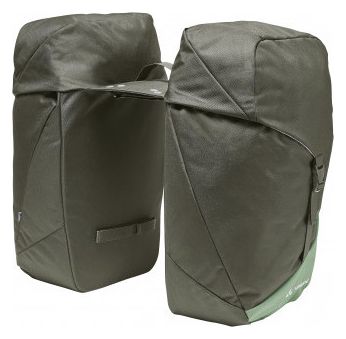 Sacoche de vélo double Vaude TwinRoadster Khaki