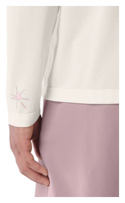 T-Shirt Running Salomon SHKout Core Graphic Blanc/Rose Homme