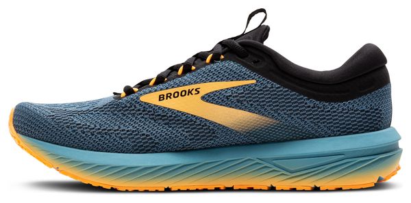 Chaussures Running Brooks Revel 7 Bleu/Orange Homme