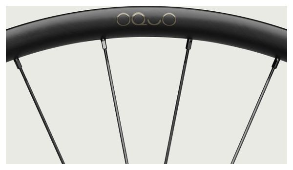 Paire de Roues Oquo Mountain Performance MP30LTD 29'' | Boost 15x110 - 12x148 mm | Center Lock | Noir Or Metallic Golden Sand Mat