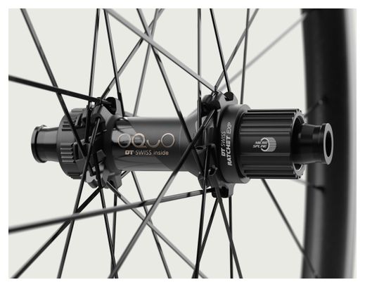 Paire de Roues Oquo Mountain Performance MP30LTD 29'' | Boost 15x110 - 12x148 mm | Center Lock | Noir Or Metallic Golden Sand Mat