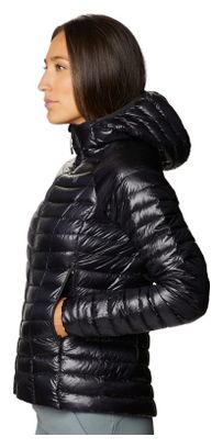 Piumino Mountain Hardwear Ghost Whisperer 2 Hoody Nero Donna