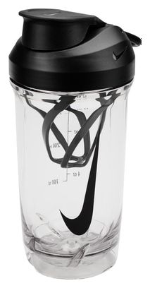 Shaker Nike Recharge Shaker 2.0 475 ml Transparent/Noir