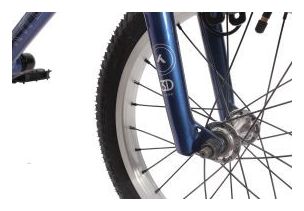 Vélo BMX en aluminium enfants ARSENIC LL bleu 16 pouces 7.9 kg