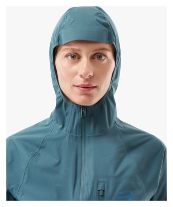 Compressport Tempest Giacca impermeabile Blu Donna