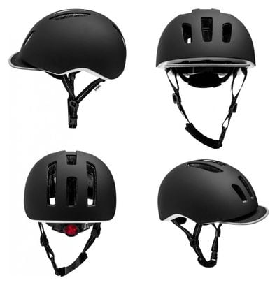 Casque de Vélo pour Hommes et Femmes | Noir | Crazy Safety | EN 1078