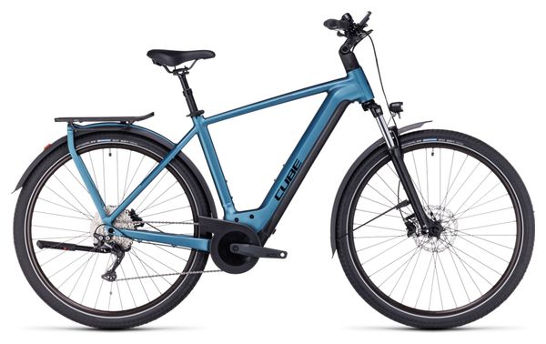 Cube Katmandú Hybrid One 750 Bicicleta eléctrica urbana Shimano Deore 10S 750 Wh 700 mm Azul 2023