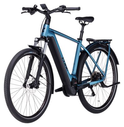 Cube Kathmandu Hybrid One 750 Electric City Bike Shimano Deore 10S 750 Wh 700 mm Blau 2023