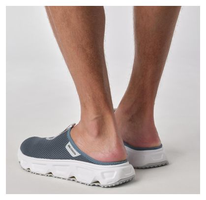 Zapatillas de recuperación Salomon Reelax Slide 6.0 Azul Blanco Hombre
