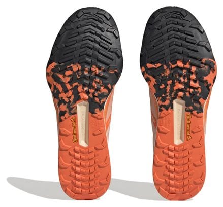 Trailrunning-Schuhe adidas Terrex Speed Ultra Orange Weiß