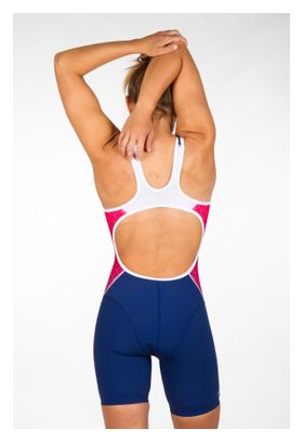 Tuta Z3rod Racer TTsuit Donna Blu Rosa