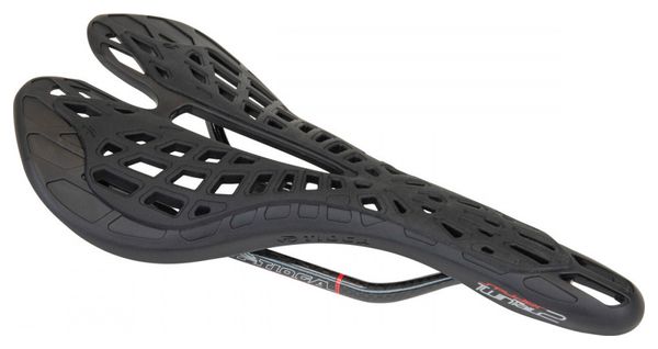 TIOGA Spyder TwinTail サドル ブラック Tioga Spyder TwinTail 2 Carbon Black saddle | Alltricks.com