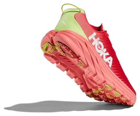 Chaussures Running Hoka Rincon 3 Rouge Rose Femme