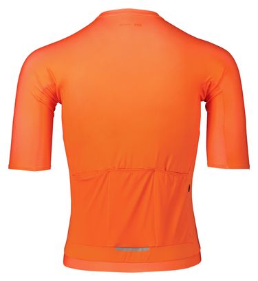 Maillot Manches Courtes Poc Pristine Orange