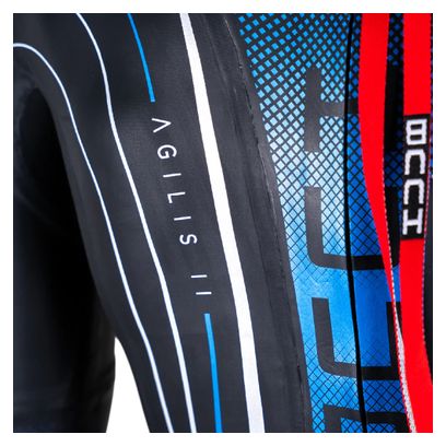 Muta in neoprene Huub Agilis II nero/blu da uomo