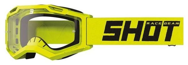 Masque Shot Rocket Kid 2.0 Solid Jaune Fluo