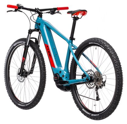 Cube Reaction Hybrid Performance 500 Electric Hardtail MTB Shimano Alivio 9S 500 Wh 27.5 Blue Red 2021 Alltricks