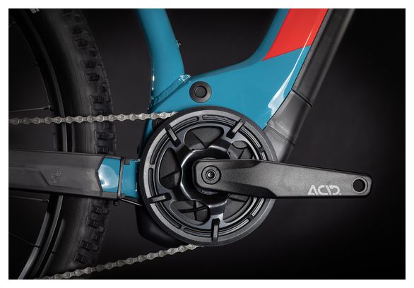 Cube Reaction Hybrid Performance 500 Elektro-Hardtail-MTB Shimano Alivio 9S 500 Wh 27.5'' Blau Rot 2021