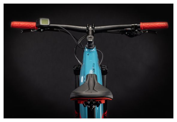 Cube Reaction Hybrid Performance 500 Elektro-Hardtail-MTB Shimano Alivio 9S 500 Wh 27.5'' Blau Rot 2021