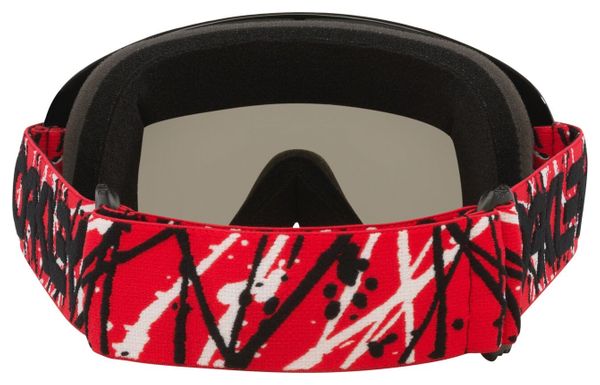 Máscara Oakley O-Frame MX Red Eddie / Dark Grey / Ref : OO7029-92