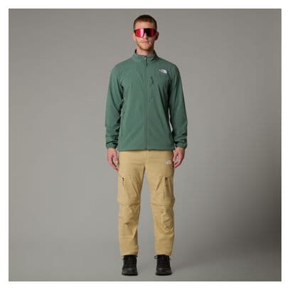 Heren The North Face Exploration Tapered Beige Convertible Pant