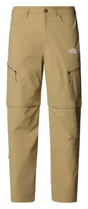 Pantalón Convertible The North Face Exploration Tapered Beige para hombre