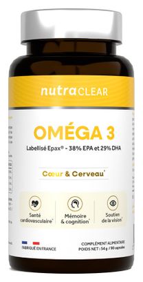 Pack Vitalité - Vitamine  Magnésium  Oméga 3 - Nutraclear -  Pack Santé Mp