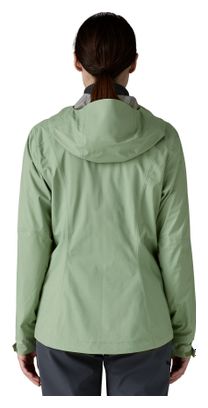 Veste Imperméable Patagonia Granite Crest Vert Femme