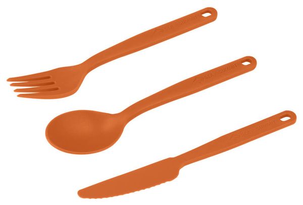 Set di posate Sea to Summit Camp Orange (x3)