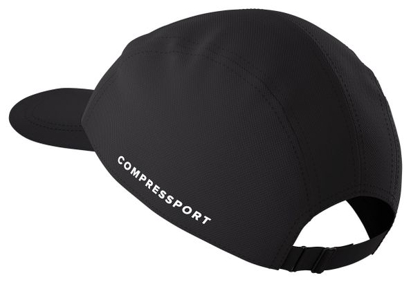 Compressport 5-panel pet, zwart