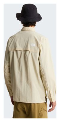 The North Face Compressible Long-Sleeve Shirt for Men in Beige
