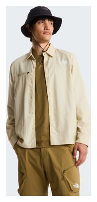 The North Face Compressible Long-Sleeve Shirt for Men in Beige