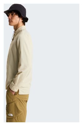 The North Face Compressible Long-Sleeve Shirt for Men in Beige