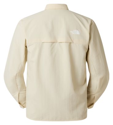 The North Face Compressible Long-Sleeve Shirt for Men in Beige