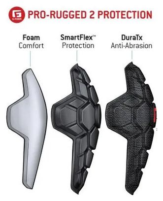 Coudière G-Form Pro Extended - Noir/Rouge - Taille XL - Baseball - Protection Légère - Neuve