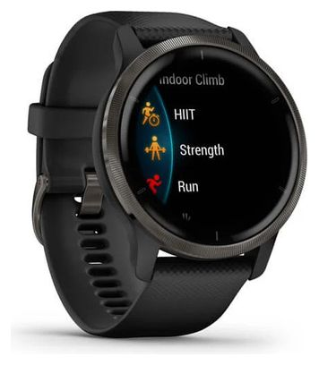 Montre de Sport Garmin Venu 2 Gris Foncé / Noir