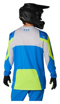 Maglia a maniche lunghe Fox Ranger Tactile blu/bianca da uomo